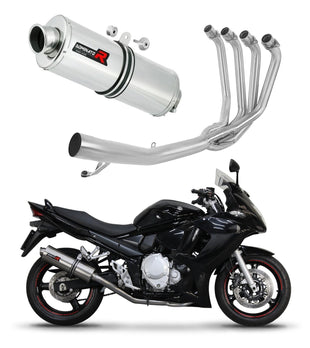 Suzuki GSX 1250 FA 2010 - 2016 Full Exhaust System Collector Silencer OV + dB killer