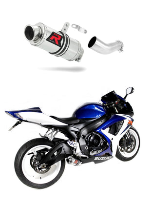 Suzuki GSXR 750 K6 K7 2006 - 2007 Exhaust Silencer Muffler GP1 + dB killer medium