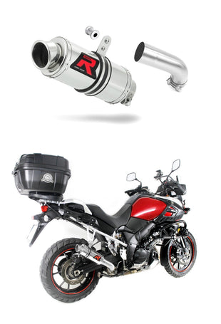 Suzuki DL 1000 V-Strom 2014 - 2016 Exhaust Silencer Muffler GP1 + dB killer medium