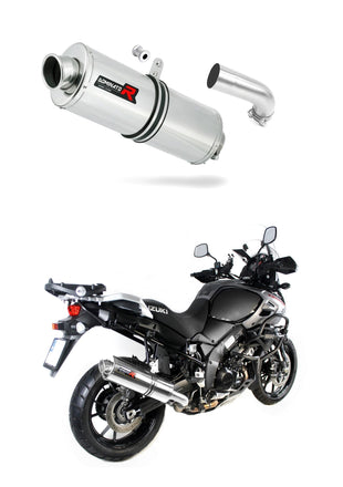 Suzuki DL 1000 V-Strom 2017 - 2020 Exhaust Silencer Muffler OV + dB killer medium