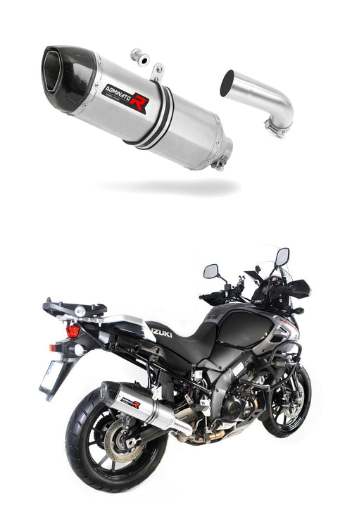 Suzuki DL 1000 V-Strom 2017 - 2020 Exhaust Silencer Muffler HP1 + dB killer medium