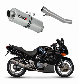 Suzuki GSXF 750 1998 - 2006 Exhaust Silencer Muffler OV + dB killer medium