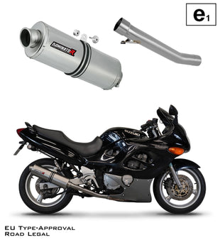 Suzuki GSXF 750 1998 - 2006 EU Approved Exhaust Silencer OV