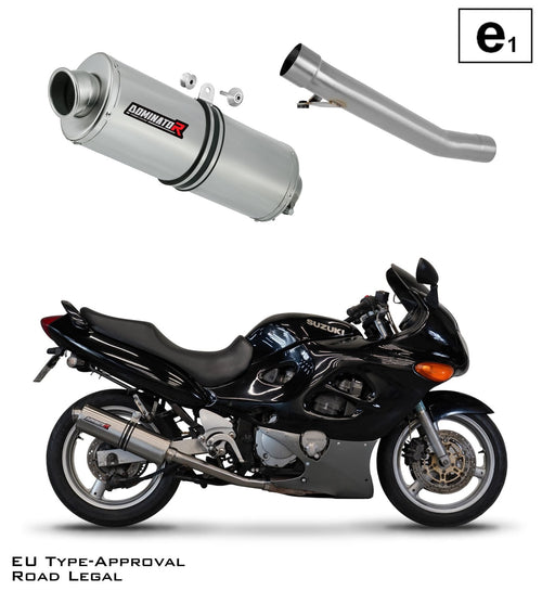Suzuki GSXF 750 1998 - 2006 EU Approved Exhaust Silencer OV