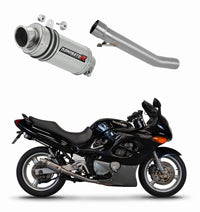 Suzuki GSXF 750 1998 - 2006 Exhaust Silencer Muffler GP1 + dB killer medium 19 m.