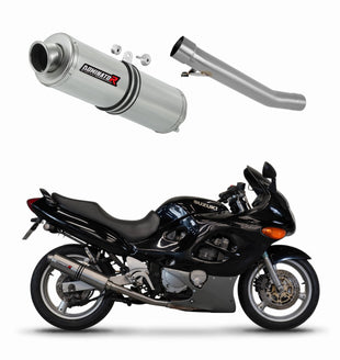 Suzuki GSXF 750 1998 - 2006 Exhaust Silencer Muffler ST + dB killer medium