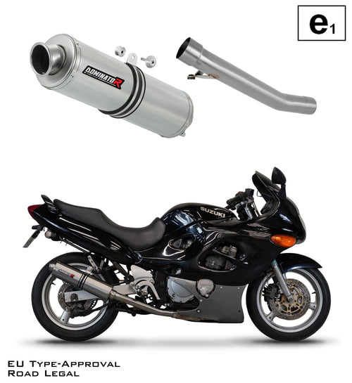 Suzuki GSXF 750 1998 - 2006 EU Approved Exhaust Silencer ST
