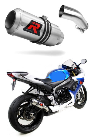 Suzuki GSXR 750 L1 L7 2011 - 2017 Exhaust Silencer Muffler GP + dB killer medium