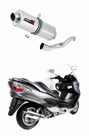 Suzuki BURGMAN 400 2007 - 2016 Exhaust Silencer Muffler OV + dB killer medium