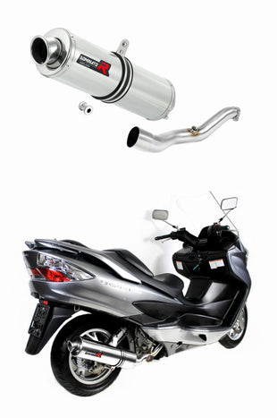 Suzuki BURGMAN 400 2007 - 2016 Exhaust Silencer Muffler ST + dB killer medium