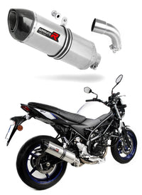 Suzuki SV 650 2016 - 2023 Exhaust Silencer Muffler HP1 + dB killer medium 20 m.