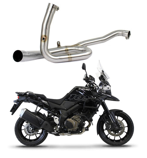 Suzuki DL 1050 V-Strom / XT / DE 2020 - 2024 Racing Down Pipe Mid pipe