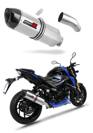 Suzuki GSX-S 750 2017 - 2020 Exhaust Silencer Muffler HP1 + dB killer medium