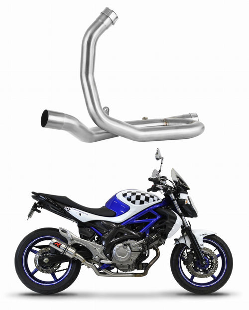 SUZUKI SFV 650 GLADIUS 2009 - 2015 Down Pipe Mid pipe
