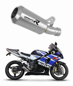 Suzuki GSXR 1000 K1 - K4 2001 - 2004 Exhaust Silencer Muffler Slip-on GPS + dB killer medium