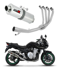 Suzuki GSF 650 BANDIT N / S 2007 - 2016 Full Exhaust System Collector Silencer OV + dB killer medium 20 m.
