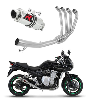 Suzuki GSF 650 BANDIT N / S 2007 - 2016 Full Exhaust System Collector Silencer GP1 + dB killer medium