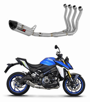 Suzuki GSX-S 1000 / 1000 GT / 950 2021 - 2024 Full Exhaust System Silencer HP8 + db killer