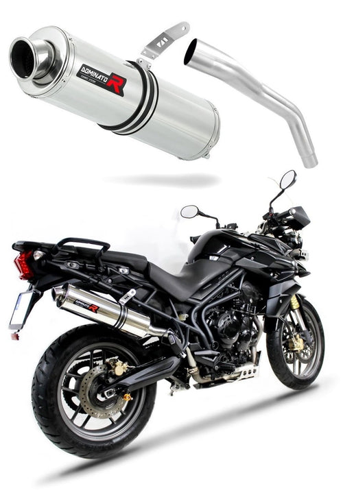 Triumph TIGER 800 XC XR 2011 - 2014 Exhaust Silencer Muffler ST + dB killer medium