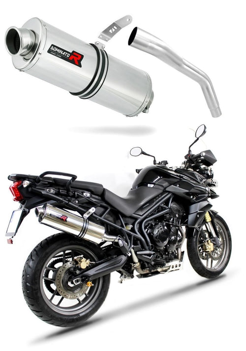 Triumph TIGER 800 XC XR 2015 - 2017 Exhaust Silencer Muffler OV + dB killer medium