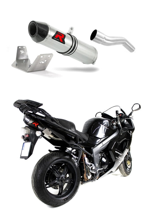 Triumph SPRINT 1050 ST 2005 - 2012 Exhaust Silencer Muffler HP2 + dB killer medium