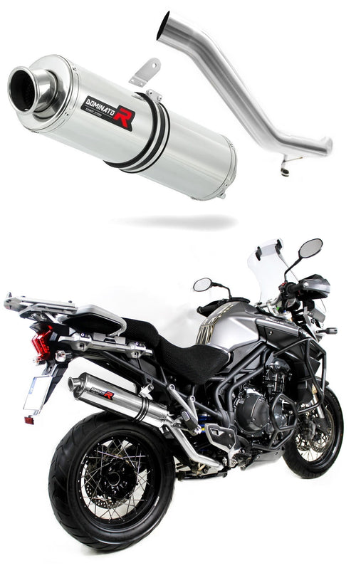 Triumph TIGER EXPLORER 1200 2012 - 2015 Exhaust Silencer Muffler ST + dB killer medium