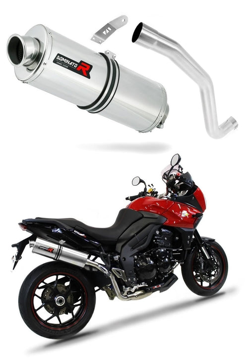 Triumph TIGER SPORT 1050 2016 - 2020 HI Level Exhaust Silencer Muffler OV + dB killer medium