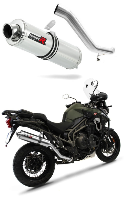 Triumph TIGER EXPLORER 1200 XC XR 2016 - 2017 Exhaust Silencer Muffler ST + dB killer medium