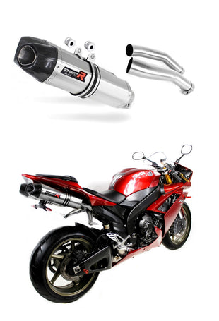 Yamaha YZF R1 1000 RN19 2007 - 2008 Exhaust Silencer Muffler HP1 + dB killer medium