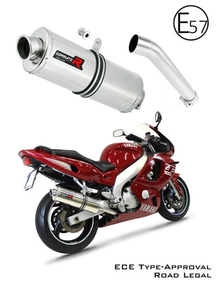 YZF 600R Thundercat EU Approved Exhaust Silencer OVAL 1996 - 2006