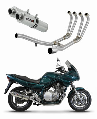 Yamaha XJ 900 Diversion 1994 - 2003 Full Exhaust System Collector Silencer ST + dB killer