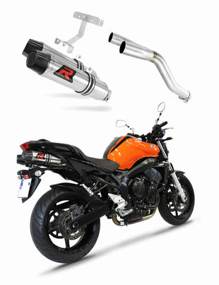 Yamaha FZ6 FAZER 600 S1 2004 - 2010 Exhaust Silencer Muffler HP3 + dB killer medium