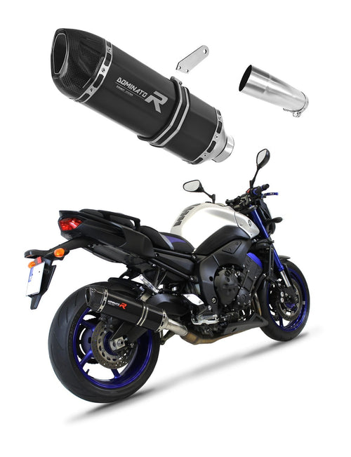 Yamaha FZ8 FAZER 2010 - 2016 Exhaust Silencer Muffler HP1 BLACK + dB killer medium