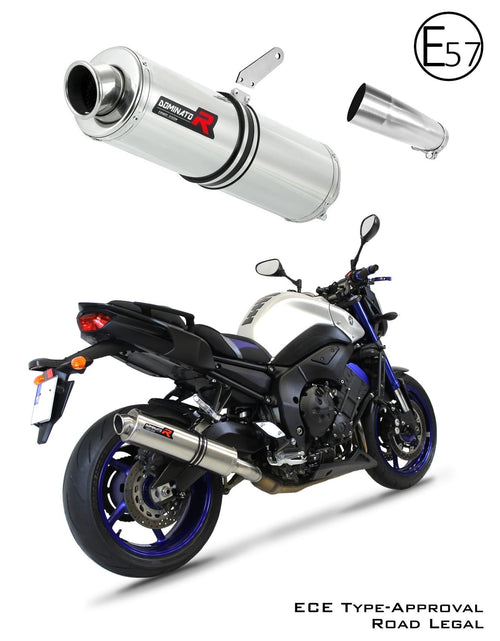 FZ 8 N / FZ8 S FAZER EU Approved Exhaust Silencer ROUND 2010 - 2016