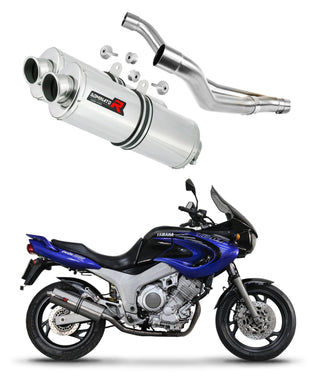 Yamaha TDM 850 1996 - 2001 Exhaust Silencer Muffler OV + dB killer medium