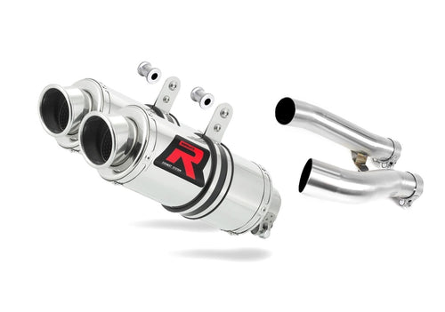 Yamaha XJR 1200 1995 - 1998 Exhaust Silencer Muffler GP1 + dB killer medium