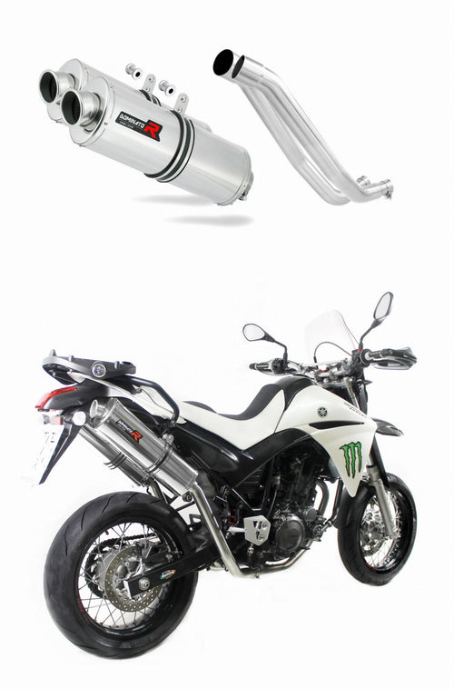 Yamaha XT 660 R 2004 - 2016 Exhaust Silencer Muffler OV + dB killer medium