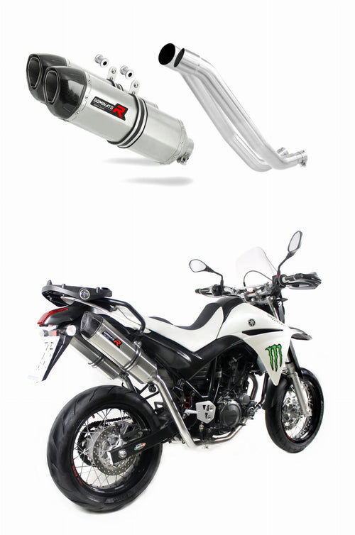 Yamaha XT 660 R 2004 - 2016 Exhaust Silencer Muffler HP1 + dB killer medium