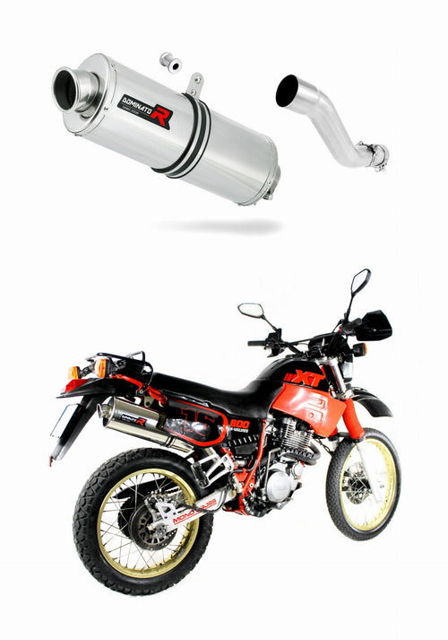 Yamaha XT 600 1987 - 1989 2KF Exhaust Silencer Muffler OV + dB killer medium