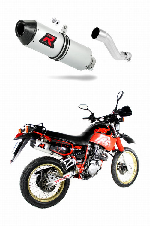 Yamaha XT 600 1987 - 1989 2KF Exhaust Silencer Muffler MX2 + dB killer medium