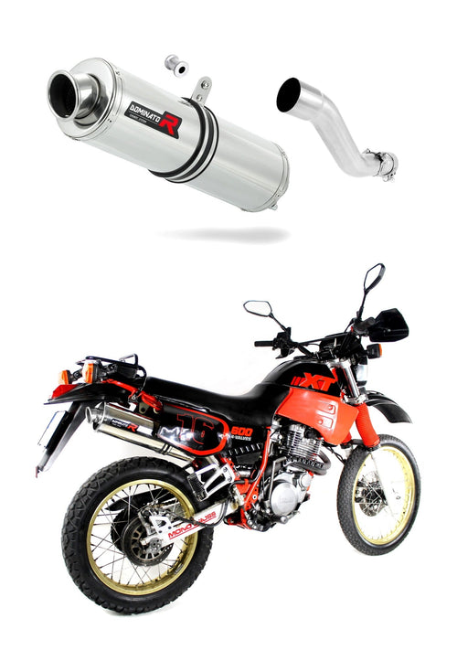 Yamaha XT 600 1987 - 1989 2KF Exhaust Silencer Muffler ST + dB killer medium