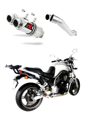 Yamaha BT 1100 BULLDOG 2001 - 2007 Exhaust Silencer Muffler GP1 + dB killer medium