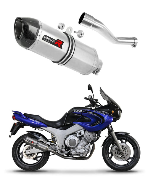 Yamaha TDM 850 Right Side 1996 - 2001 Exhaust Silencer Muffler HP1 + dB killer medium