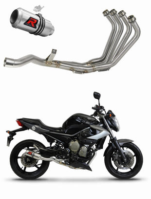 XJ6 N / S / F 600 Diversion Exhaust FULL SYSTEM Silencer GP 2009 - 2016 + dB killer