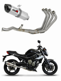 Yamaha XJ 6N S F 2009 - 2016 Full Exhaust System Collector Silencer HP1 + dB killer medium 20 m.