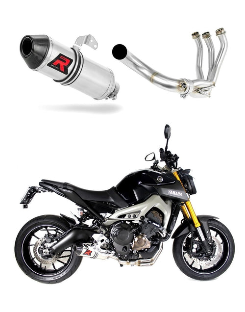 Yamaha MT 09 2013 - 2016 Full Exhaust System Collector Silencer HP3 + dB killer medium