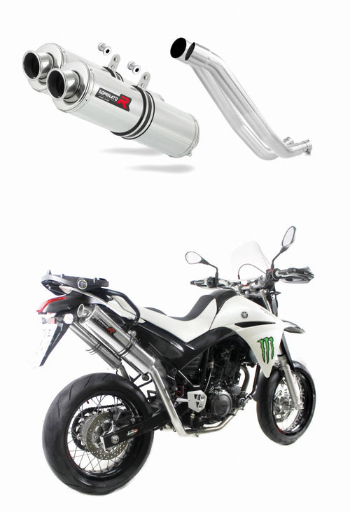 Yamaha XT 660 X 2004 - 2016 Exhaust Silencer Muffler ST + dB killer medium