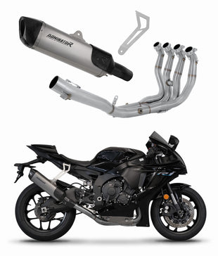 YZF R1 1000 RN49 2017 - 2019 Full Exhaust System Race HP6 Titanium + dB killer