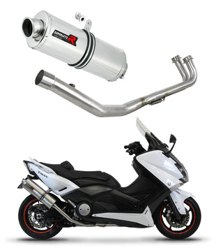 Yamaha XP 530 T-MAX 2012 - 2016 Full Exhaust System Collector Silencer OV + dB killer medium