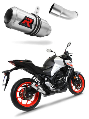 Yamaha MT 03 2014 - 2016 Exhaust Silencer Muffler GP + dB killer medium